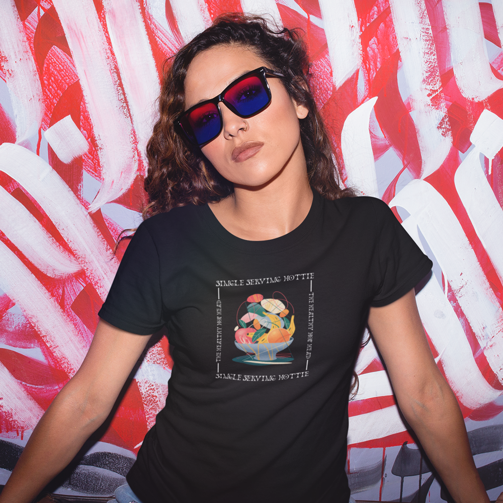 Single Serving Hottie Fruit Bowl Gildan Womens Shirt