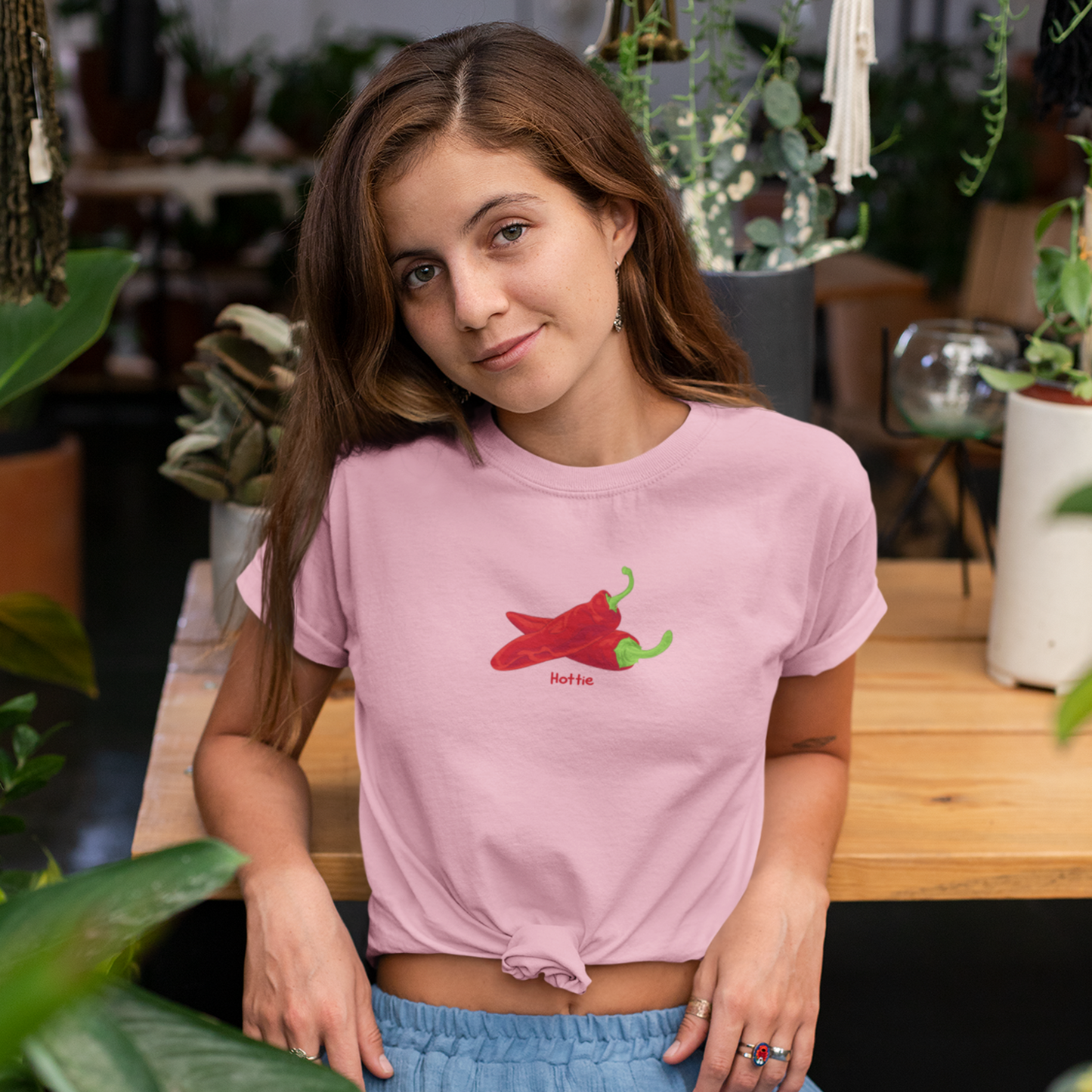 Hottie Peppers Women’s Crop Top