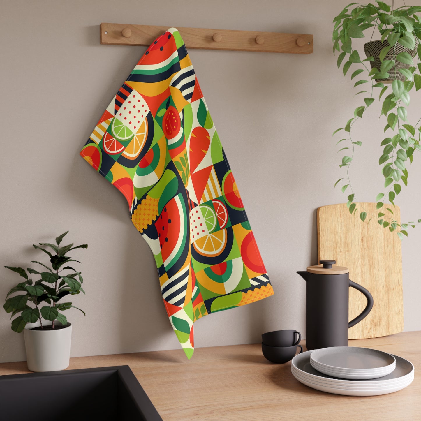 Fruits Pop Art Kitchen Towel