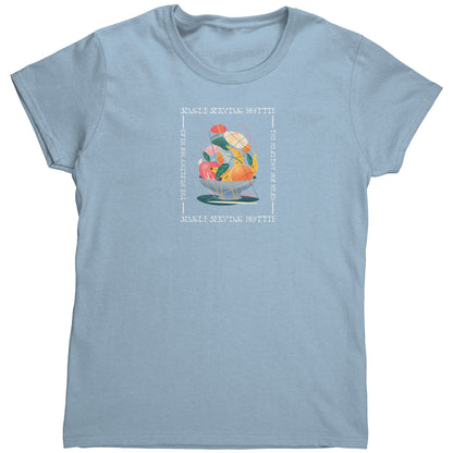 Single Serving Hottie Fruit Bowl Gildan Womens Shirt