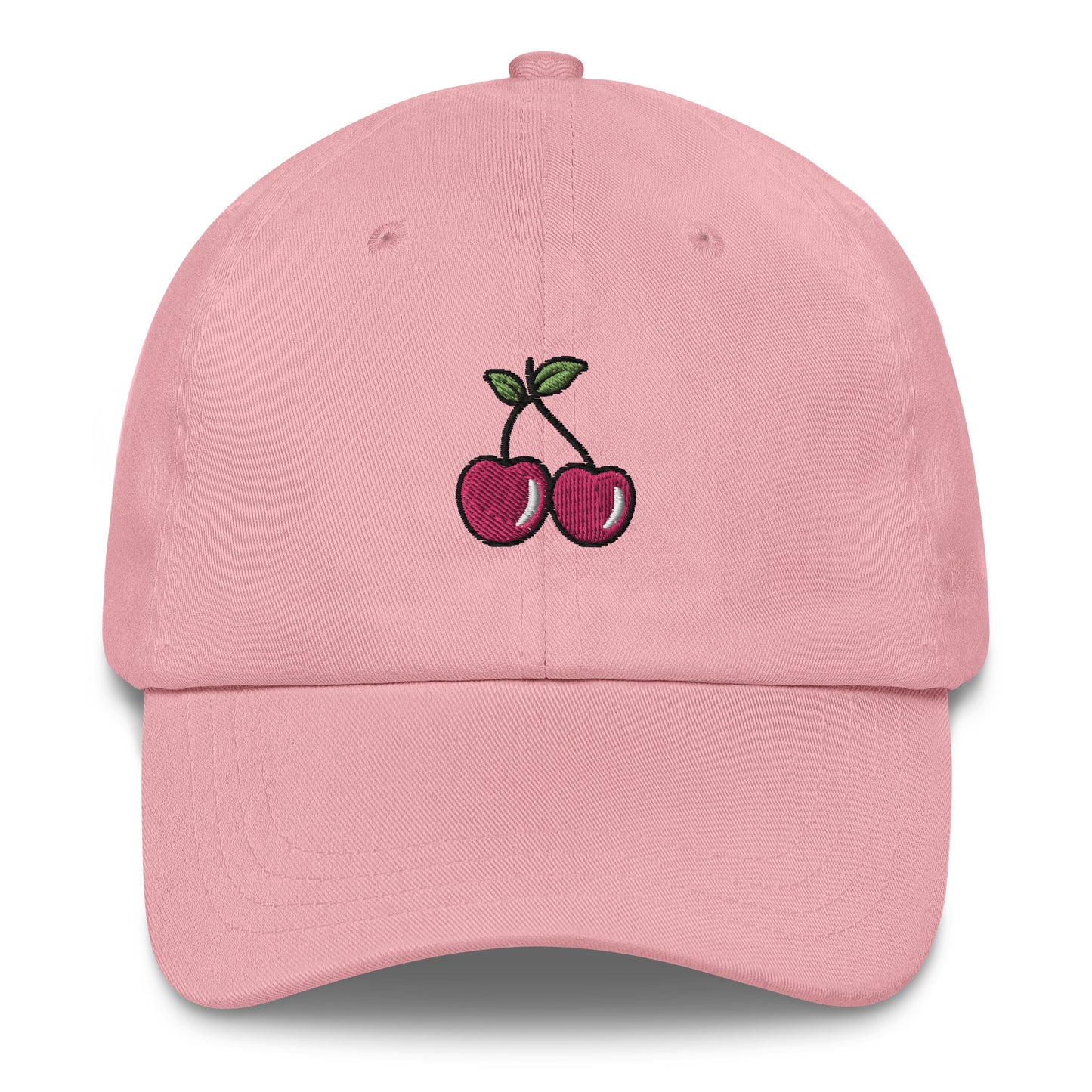 Cherries Embroidered Dad Hat