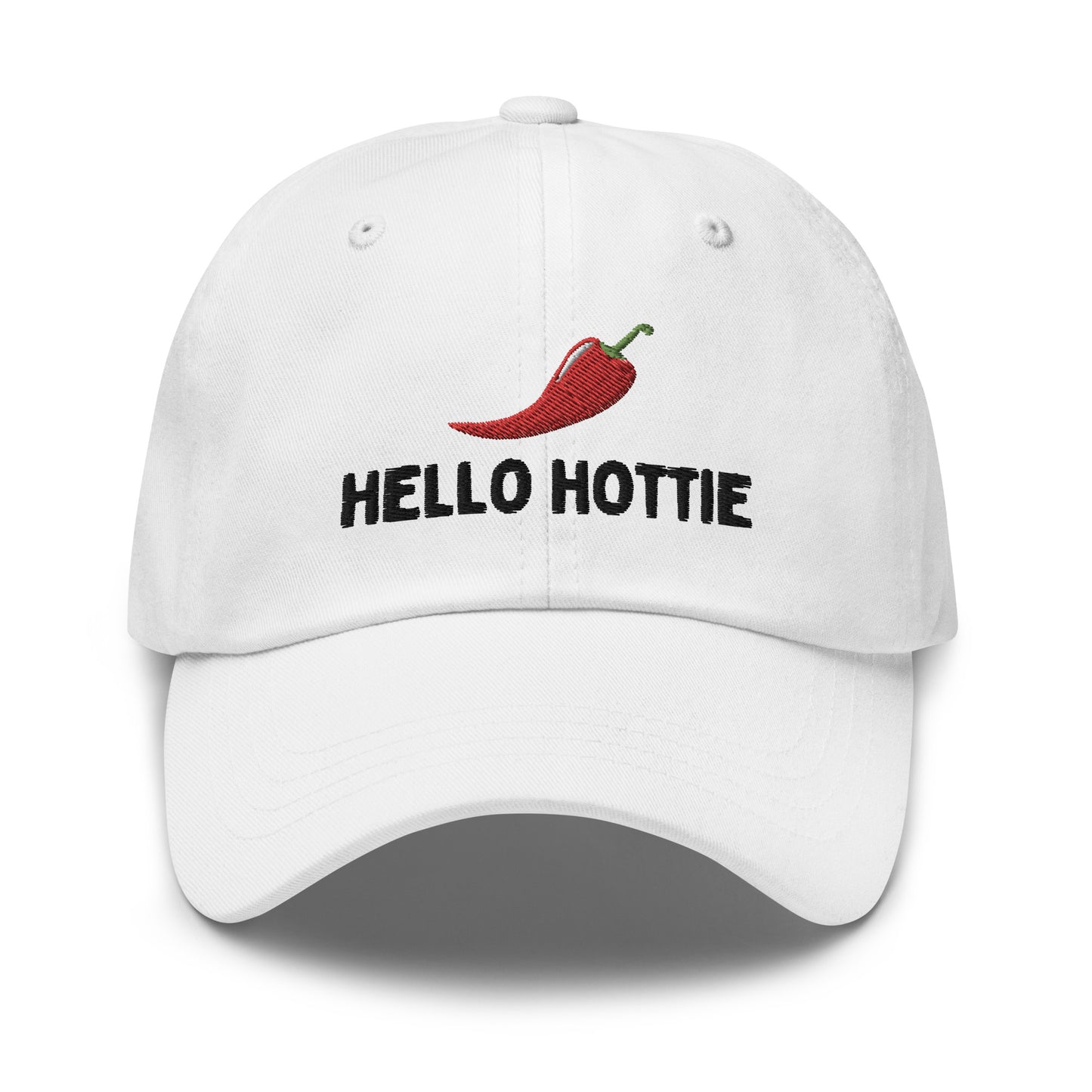 Hello Hottie Embroidered Dad Hat