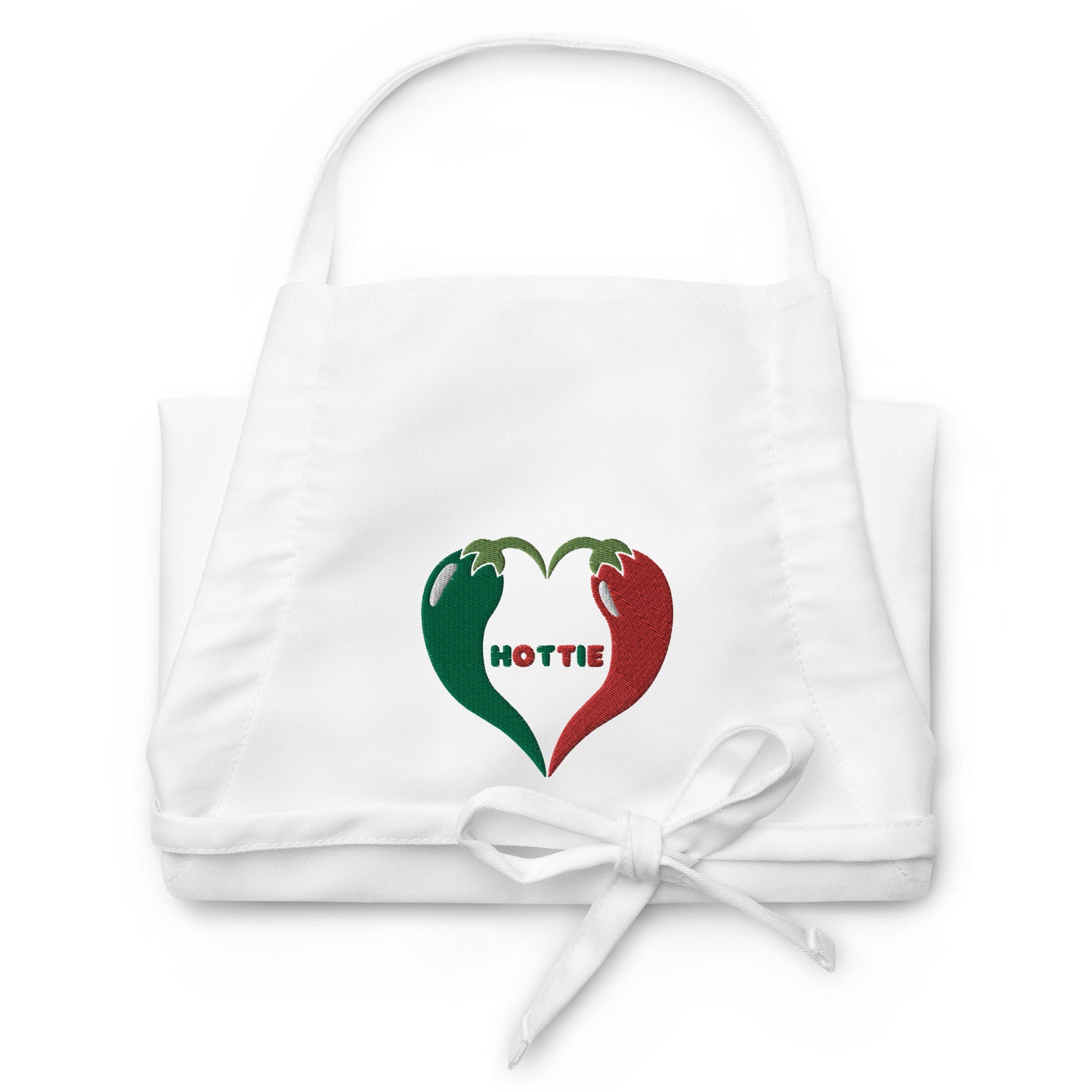 Hottie Peppers Embroidered Apron