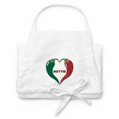 Hottie Peppers Embroidered Apron