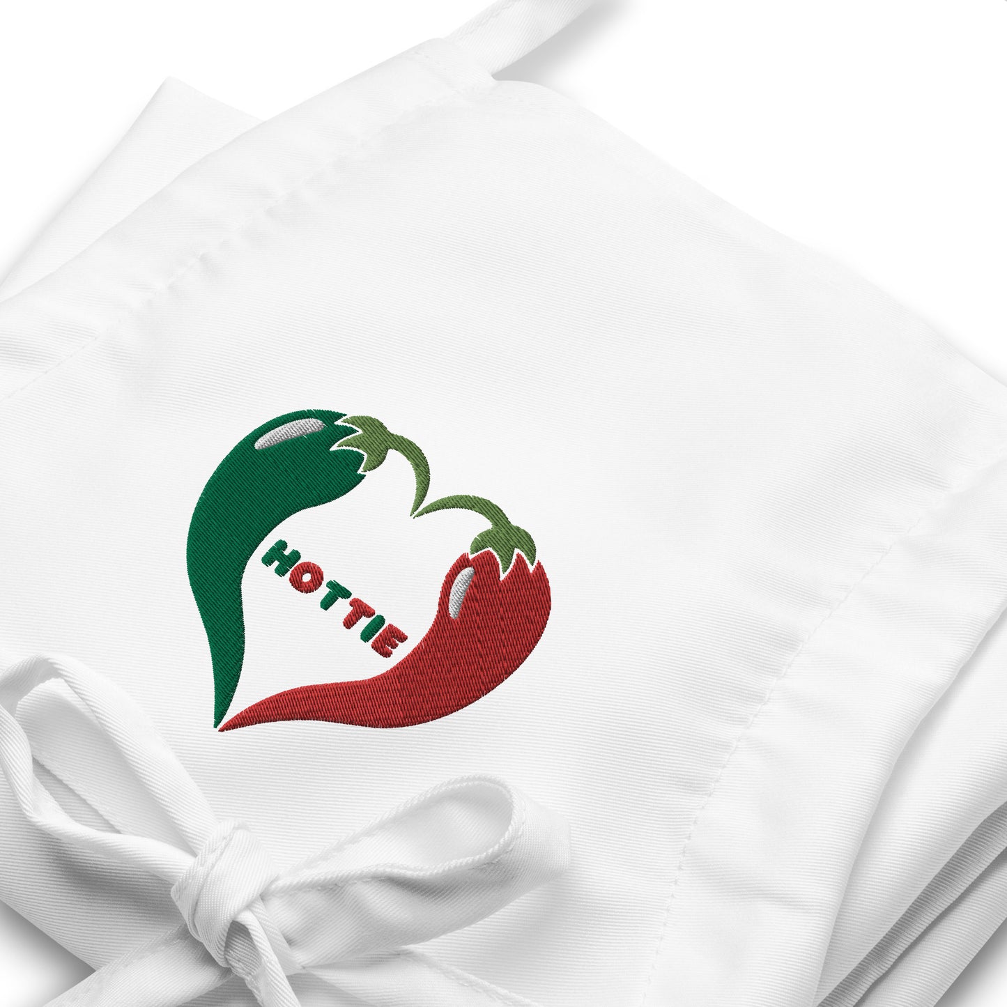 Hottie Peppers Embroidered Apron