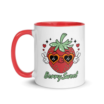 Berry Sweet With Logo Two Tone 11 & 15oz Mugs